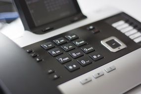 photo of black fax