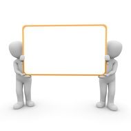 people hold a whiteboard