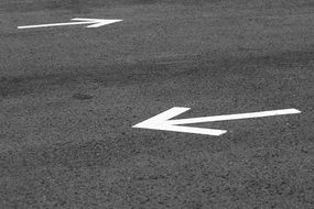 Arrow Road Signs