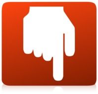Icon of selecting hand as an illustration