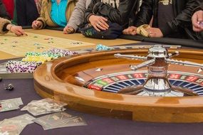 roulette in casino