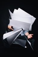 documents on the desktop