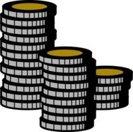 Cash Coins Money drawing