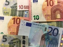 euro bank bills