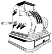 old cash register