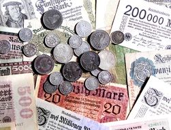 coins are on the money