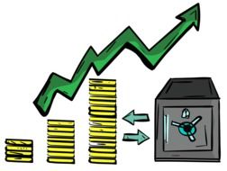 money in safe deposit