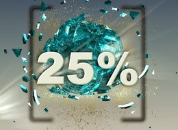 discount button 25%