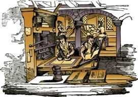 graphic image of industrial print
