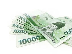 Korean banknotes