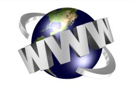 illustration of global internet