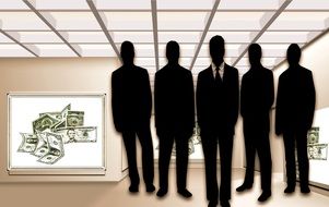 Businessmens and Dollars