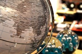 globe in the office