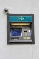 small camera near the ATM