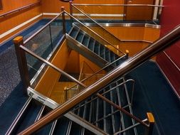 Stairs Lines as a detail of a modern interior