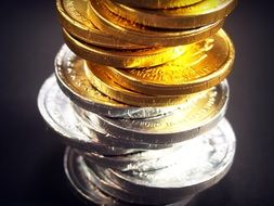 coin tower close up