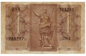 Lire Banknote Italy