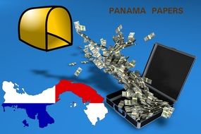 Panama Documents Of Shell Companies drawing