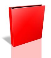 red Folder for drawing Documents