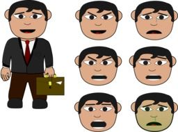 emotions of a business person