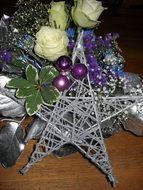Flowers and star