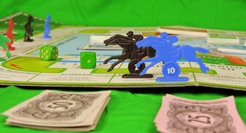horse racing board game