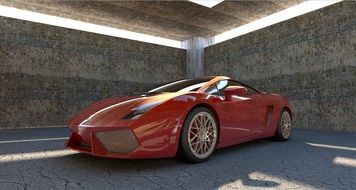 lamborghini gallardo lp 560 in light and shadow