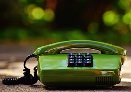 Old Green Phone