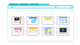Browser Internet drawing