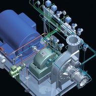 3 d turboventilator model