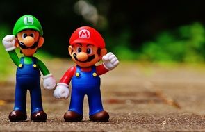 Mario and Luigi Figures