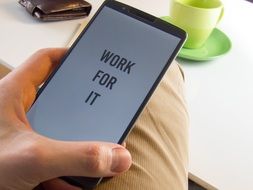 Motivation Phone Message work for it drawing