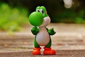 funny green Yoschi