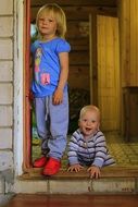 cute blonde Brother And Sister