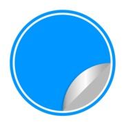 blue label design
