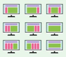 Website layouts
