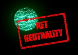 net neutrality on the background of the green traffic signal