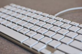 White office Keyboard