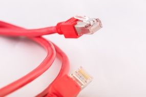 red internet cable