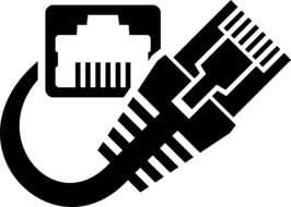 Ethernet Internet Lan drawing