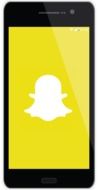 black mobile phone with yellow screen