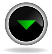 green triangle on a black button