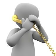 figure shows phone communication