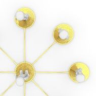 figures show social network close up