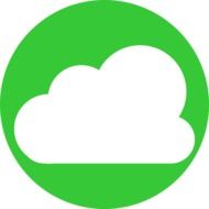 Cloud Computing Icon drawing