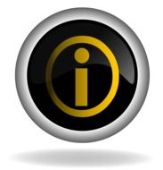 black info icon