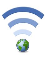 wifi icon on a white background