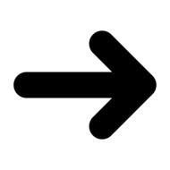 black navigation arrow