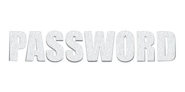 Password text drawing