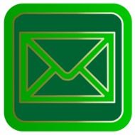 Email Internet Button drawing